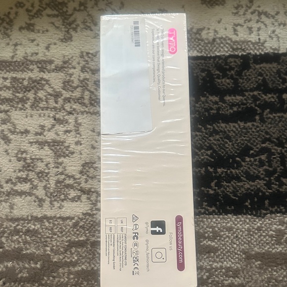 TYMO Pink and Black Hair Straightening Comb main image 5